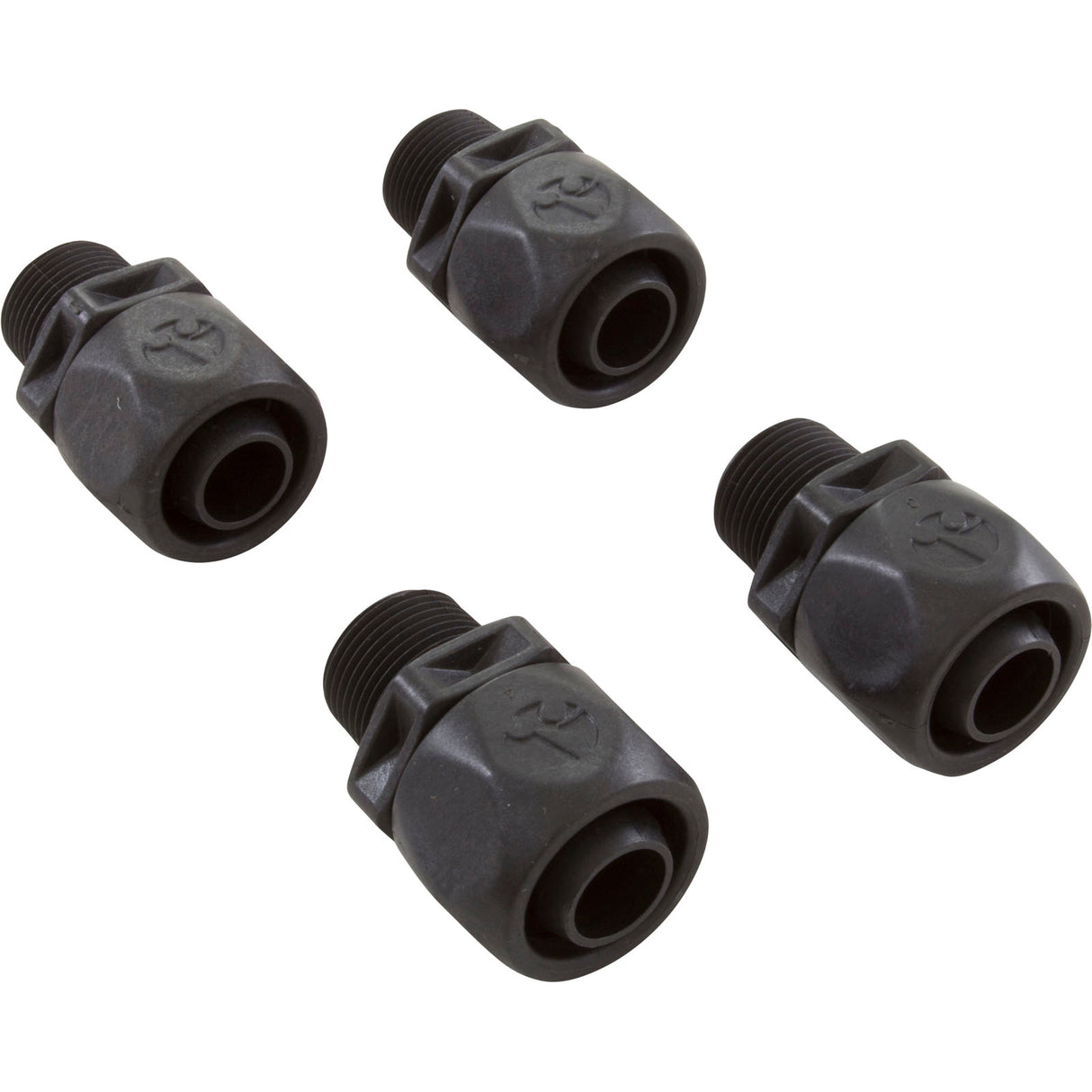 Soft Quick Connect Fittings, 4 Pack, Zodiac Pol Booster Pumps : R0621000 - Zodiac - 052337068840 - PartsForSpas.com