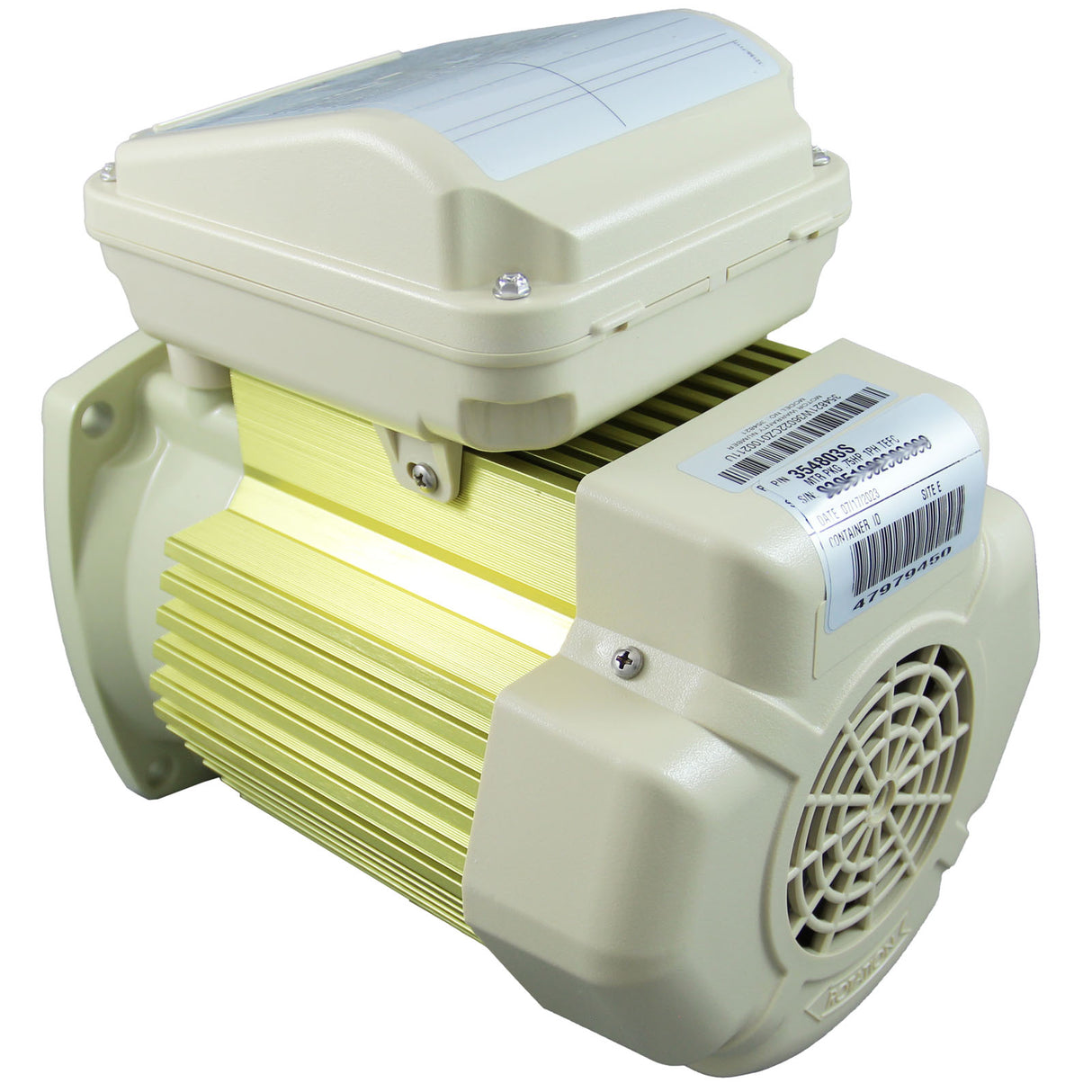 Motor, Pentair WF/SuperFlo, 0.75hp, 115v/208-230v, 1-Spd, TEFC : 354803S