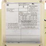 Motor, Pentair WFXF, 5.0hp, 3PH, TEFC, 208-230/460v, Almond : 354813S