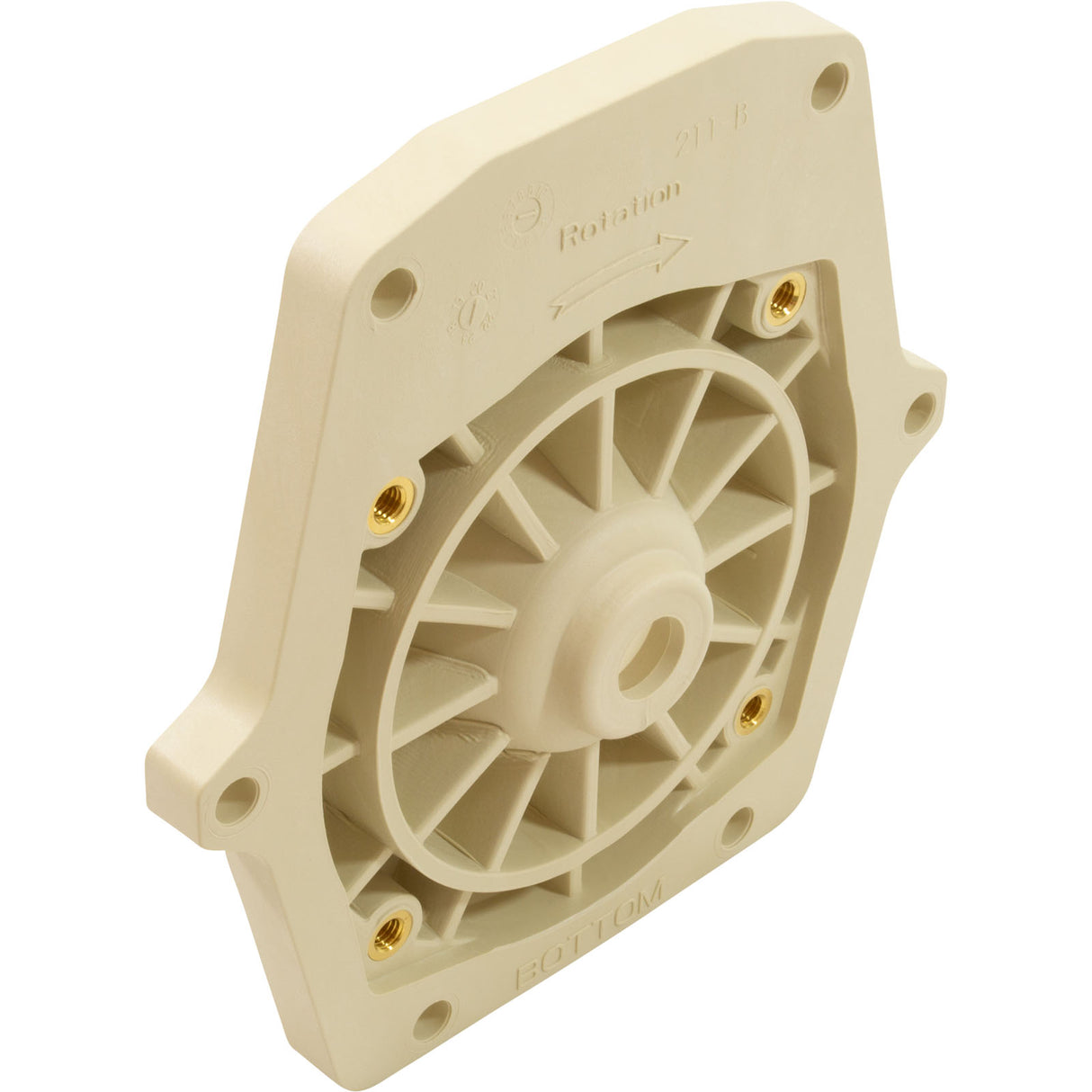 Seal Plate, Pentair Purex IntelliFlo VS, Almond, 6/94-present : 074564Z