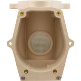 Trap/Pump Body, Pentair WhisperFlo/IntelliFlo VS, Almond : 357243Z