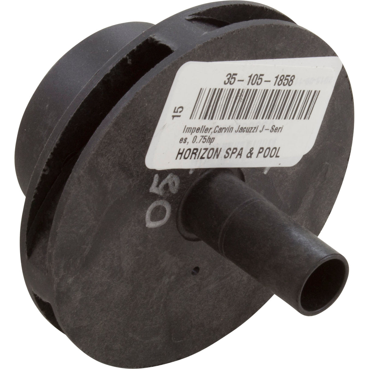 Impeller, Carvin J-Series, 0.75 Horsepower : 05-3862-06-R - Carvin - 05-3862-06-R - PartsForSpas.com