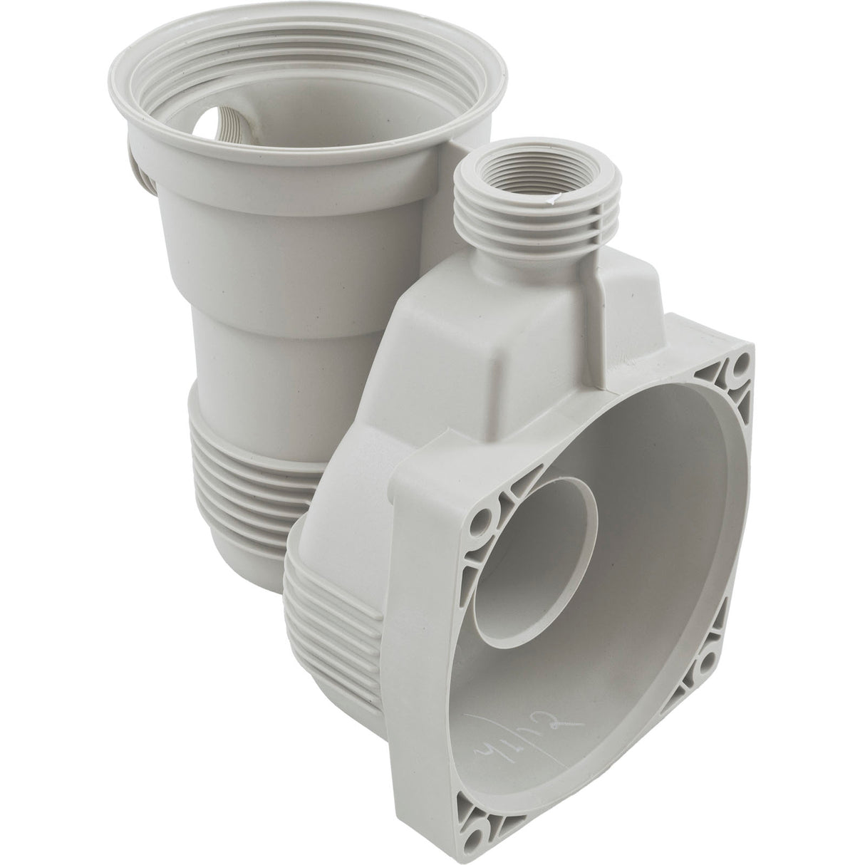Trap/Pump Body, Pentair PacFab Pinnacle, Almond : 356002