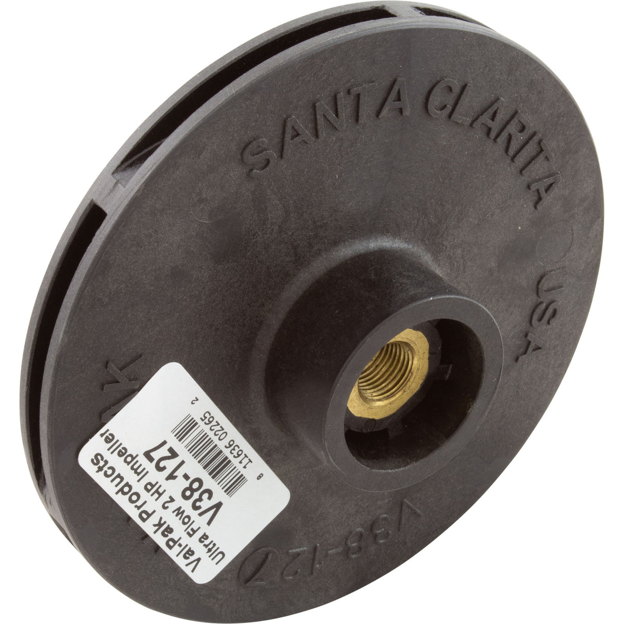 Impeller, Pent Am Prod UltraFlow, 2.0hp, Generic : 39005300 - Val-Pak - 811636022652 - PartsForSpas.com