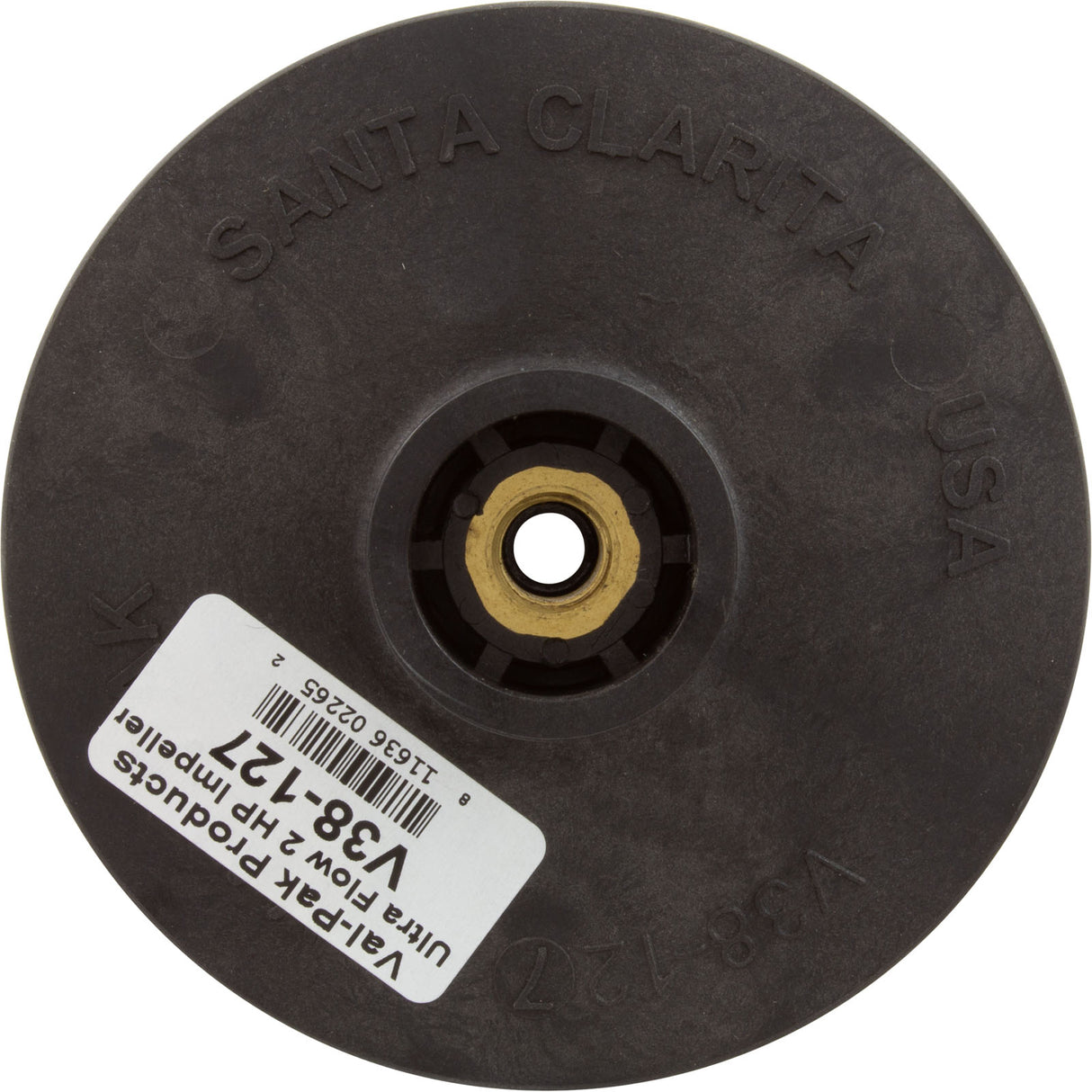 Impeller, Pent Am Prod UltraFlow, 2.0hp, Generic : 39005300 - Val-Pak - 811636022652 - PartsForSpas.com