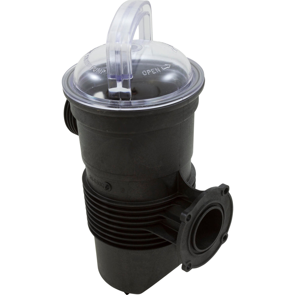 Trap Assy, PentairChallenger High Pressure-3F, Blk, w/ss Basket : 357391