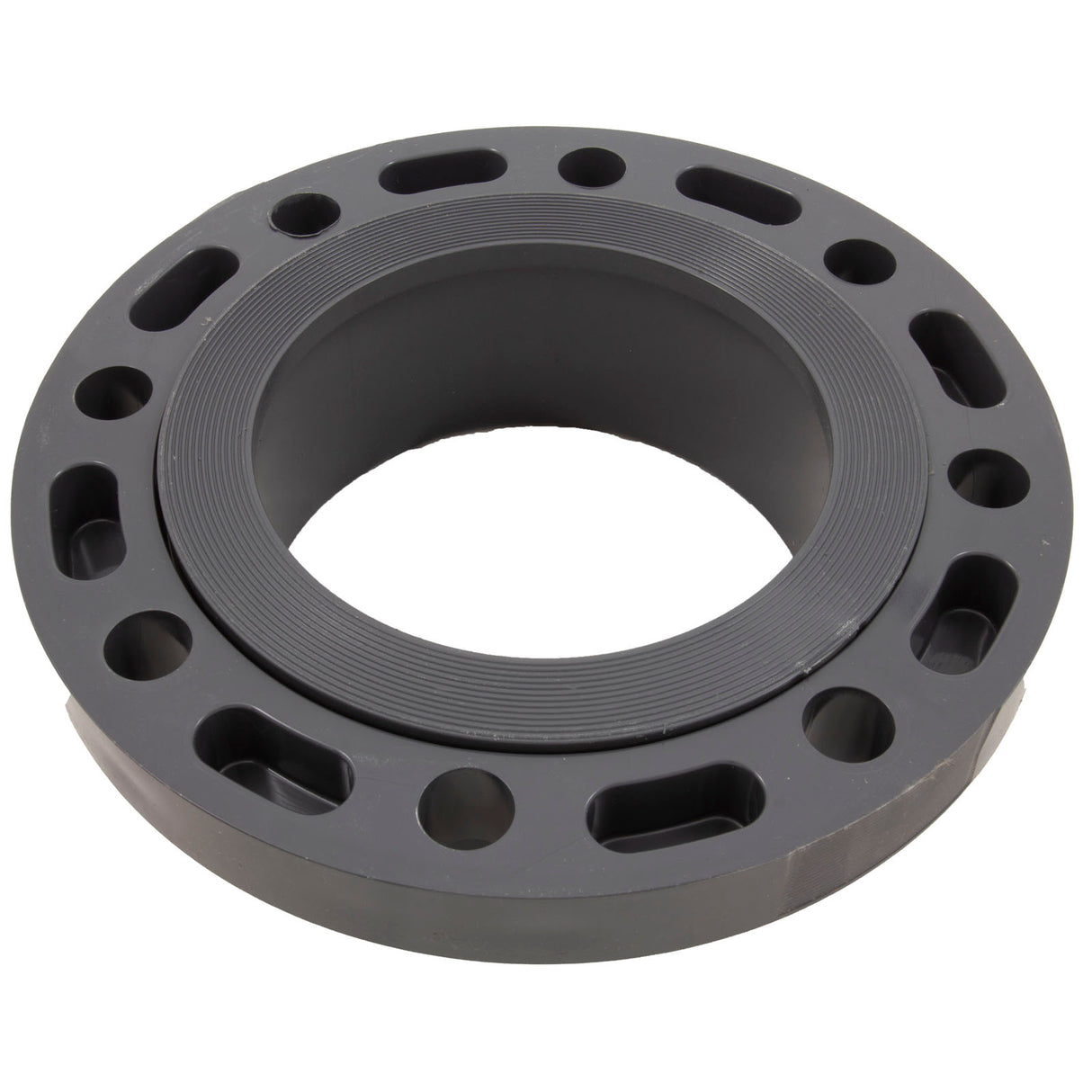Flange Assy, PentairEQ w/o Strainer, Hair & Lint Strainer, 6" : 357212