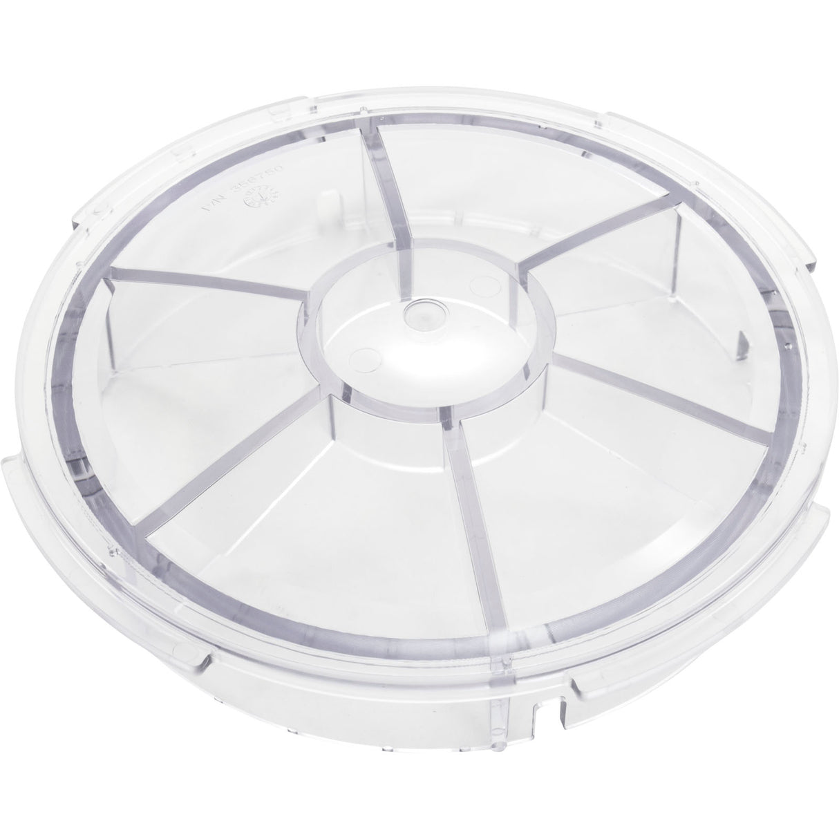 Lid, Pentair EQ Series, Hair and Lint Strainer, Clear : 356750 - Pentair Pool Products - 356750 - PartsForSpas.com