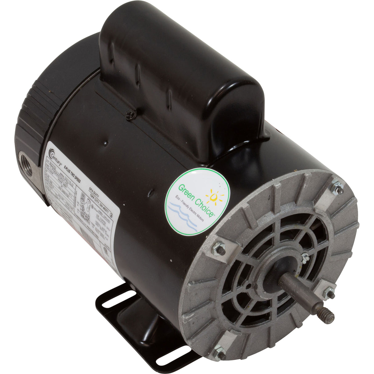 Motor, Century, 1.0 Horsepower, 230v, 2-Speed, 56Y Frame : B2232