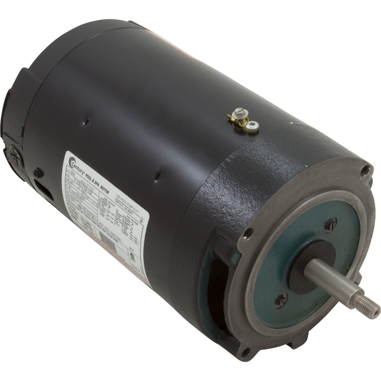 Motor, Century, 3.0hp, 208v-230v/460v, 3ph, 56Jfr, C-Face Thd : H741 - Century - 786674024299 - PartsForSpas.com