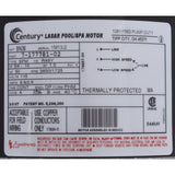Motor, Century, 0.75 Horsepower, 115v, 2 Speed, 48 Frame : BN36