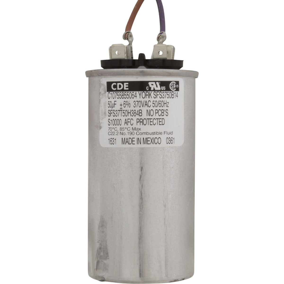 Motor, Century, 1.5 Horsepower, 115v, 2 Speed, 48 Frame : BN50V1