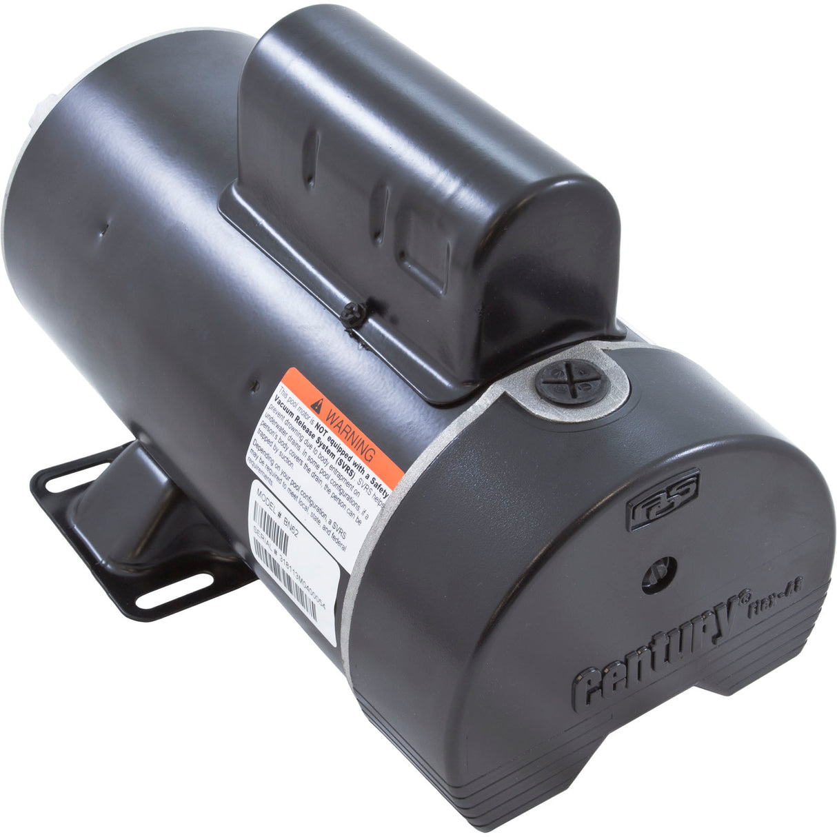 Motor, Century, 3.0 Horsepower, 230v, 2 Speed, 48 Frame : BN62