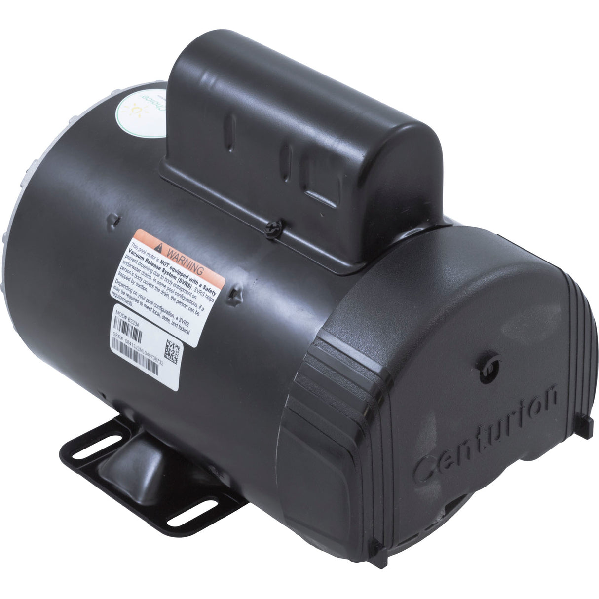 Motor, Century, 3.0 Horsepower, 230v, 2 Speed, 56 Y Frame : B2234