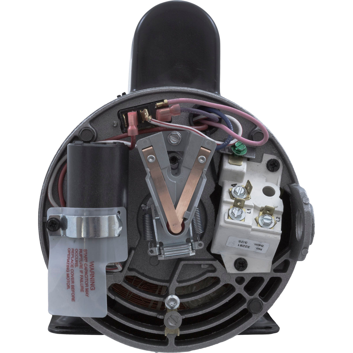 Motor, Century, 3.0 Horsepower, 230v, 2 Speed, 56 Y Frame : B2234