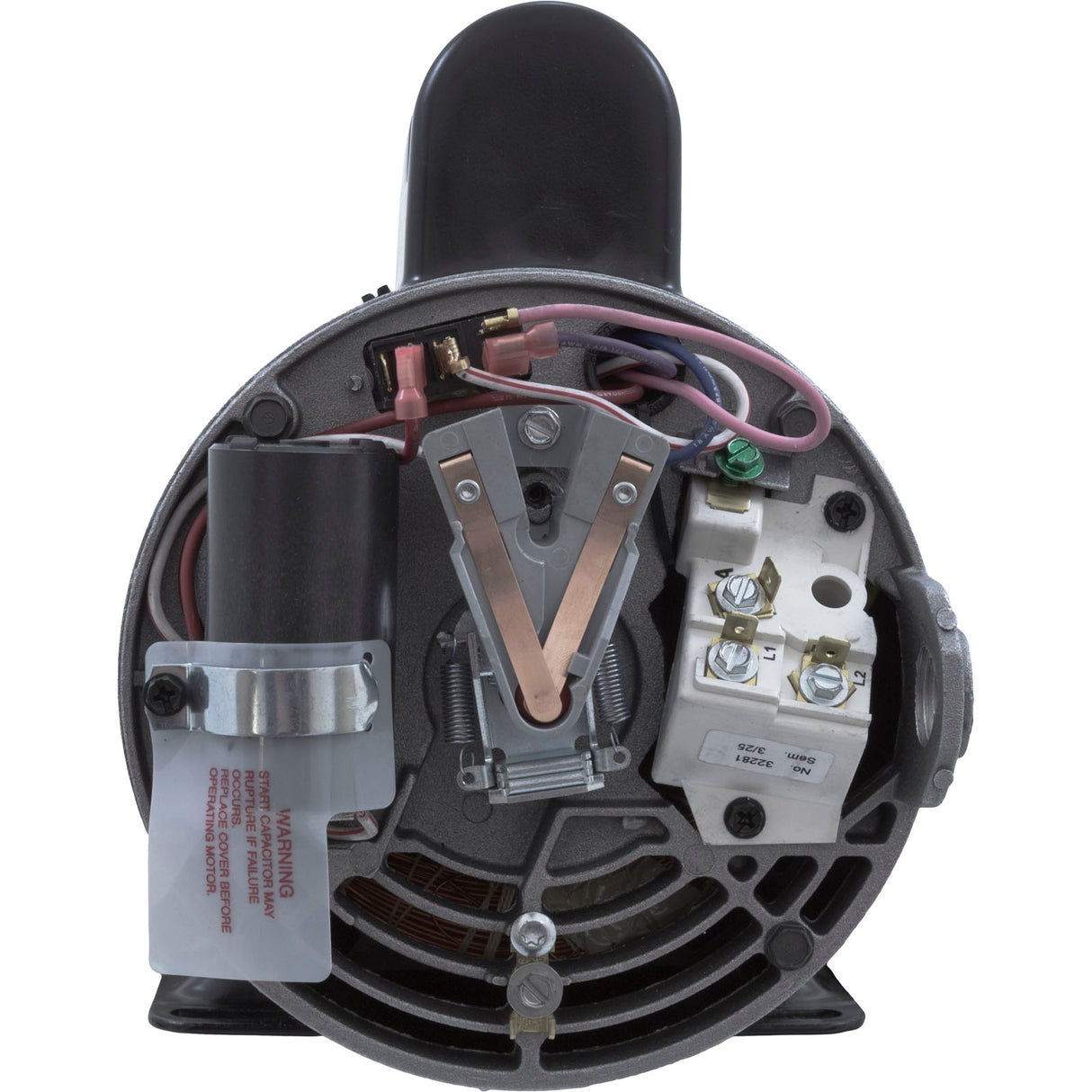 Motor, Century, 3.0 Horsepower, 230v, 2 Speed, 56 Y Frame : B2234