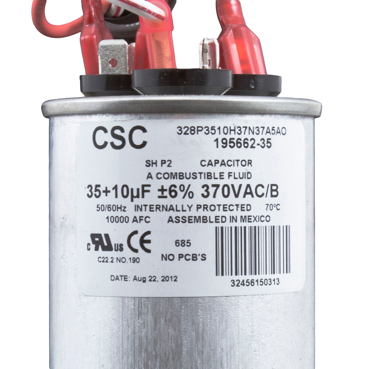 Motor, Century, 4.0 Horsepower, 230v, 2 Speed, 56 Y Frame : B2235