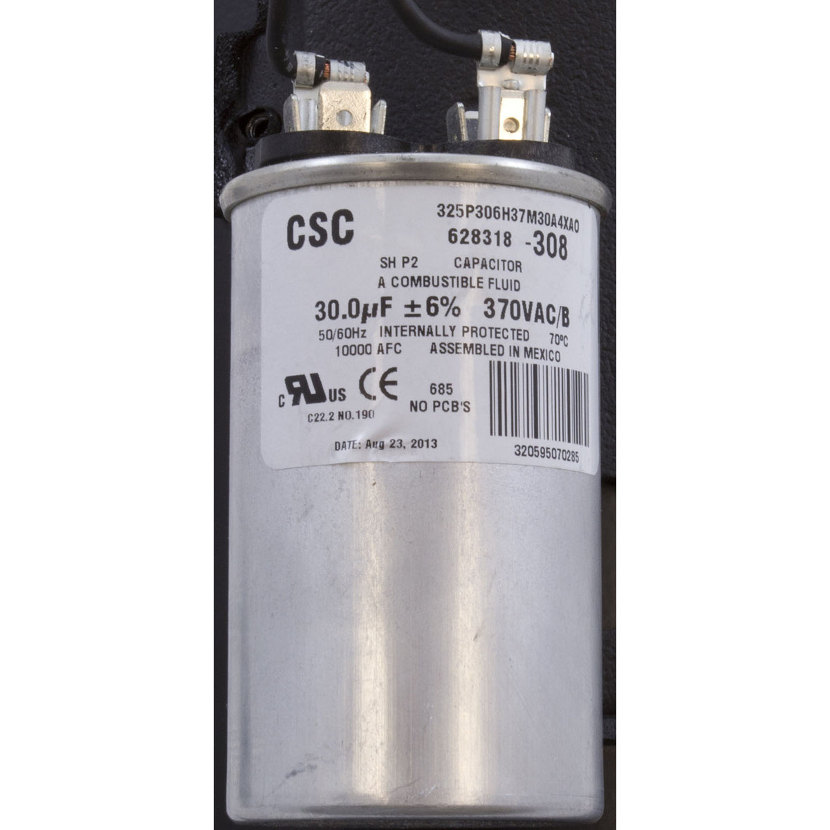 Motor, Century, 1.5hp, 115v/230v, 1-Spd, 56Yfr, SQFL, Full Rate : B2858