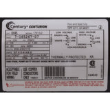 Motor, Century, 0.5hp, 115v/230v, 1-Spd, 56Yfr, SQFL, EE : B845
