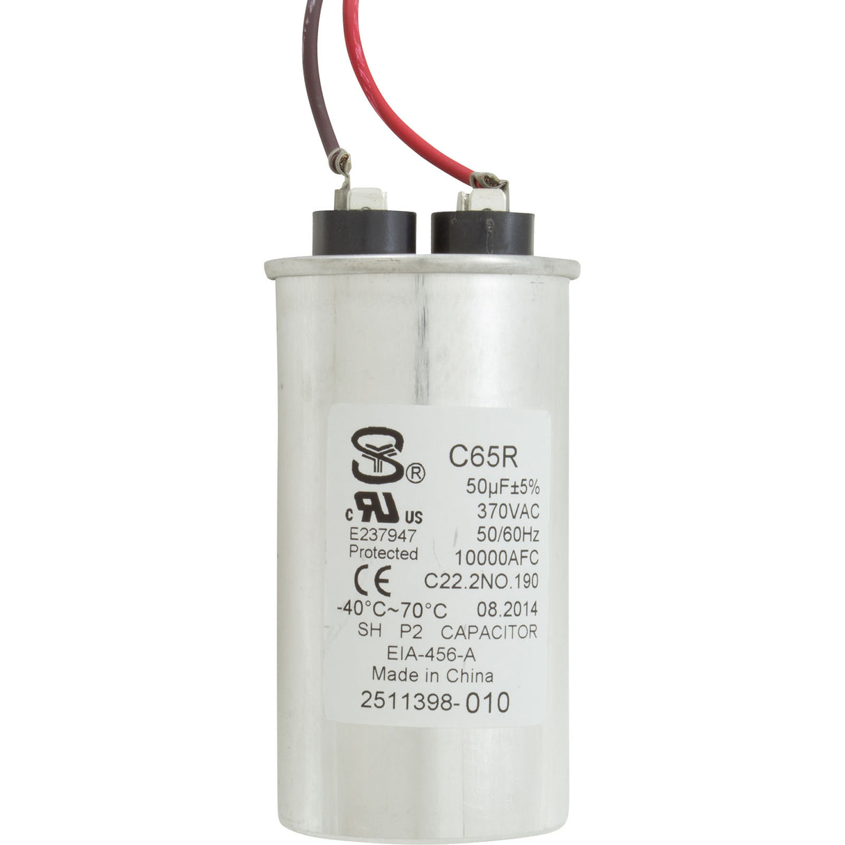 Motor, Century, 2.0hp, 208v-230v, 1-Spd, 56Yfr, SQFL, EE : B2843