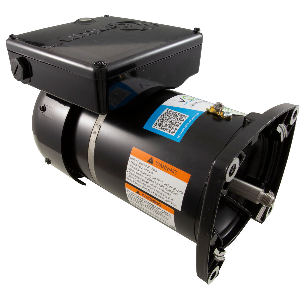 Motor, Century V-Green, 1.65hp, 115V/230V, 1Ph, 48YFr, TEFC : EVQ165