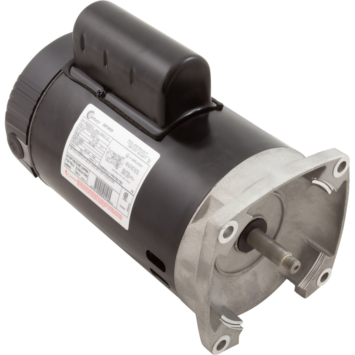Motor, Century, 1.0hp, 115v/230v, 1-Speed, 56Yfr, SQFL : B2848V1