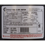 Motor, Century, 1.5hp, 230v, 2-Spd, 56Jfr, C-Face Thd : B2977