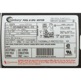 Motor, Century, 2.0hp, 230v, 2-Spd, 56Jfr, C-Face Thd : B2979