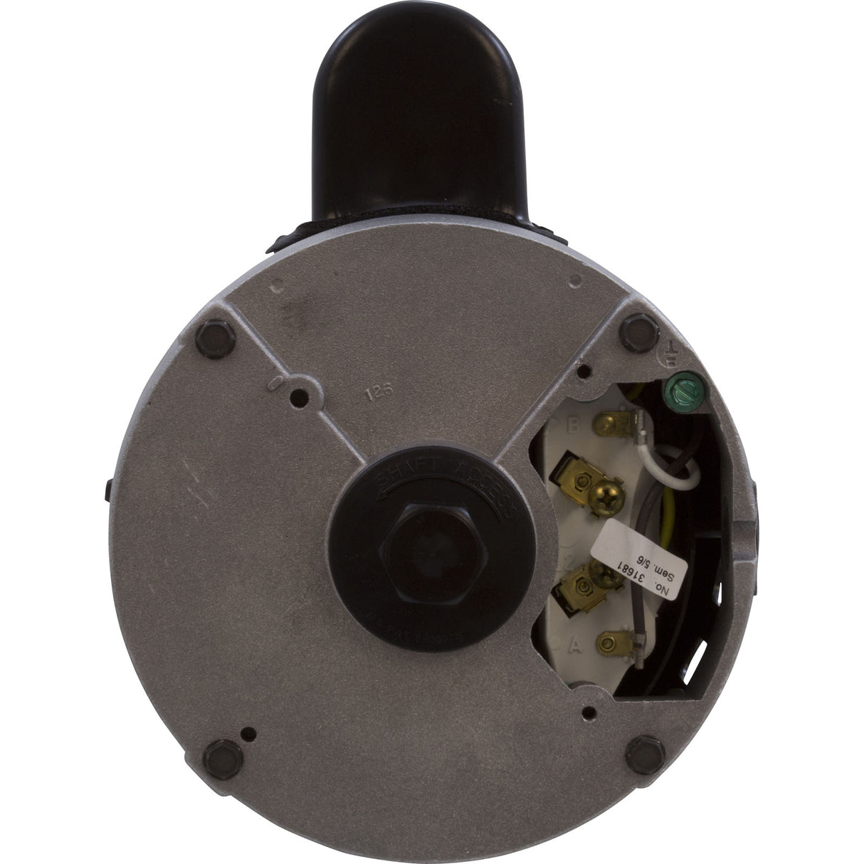 Motor, Century, 1.0hp, 115v/230v, 1-Spd, 56Jfr, C-Face Thd, EE : B654