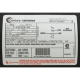 Motor, Century, 3.0hp, 208v-230v, 1-Spd, 56Jfr, C-Face Thd, EE : B818