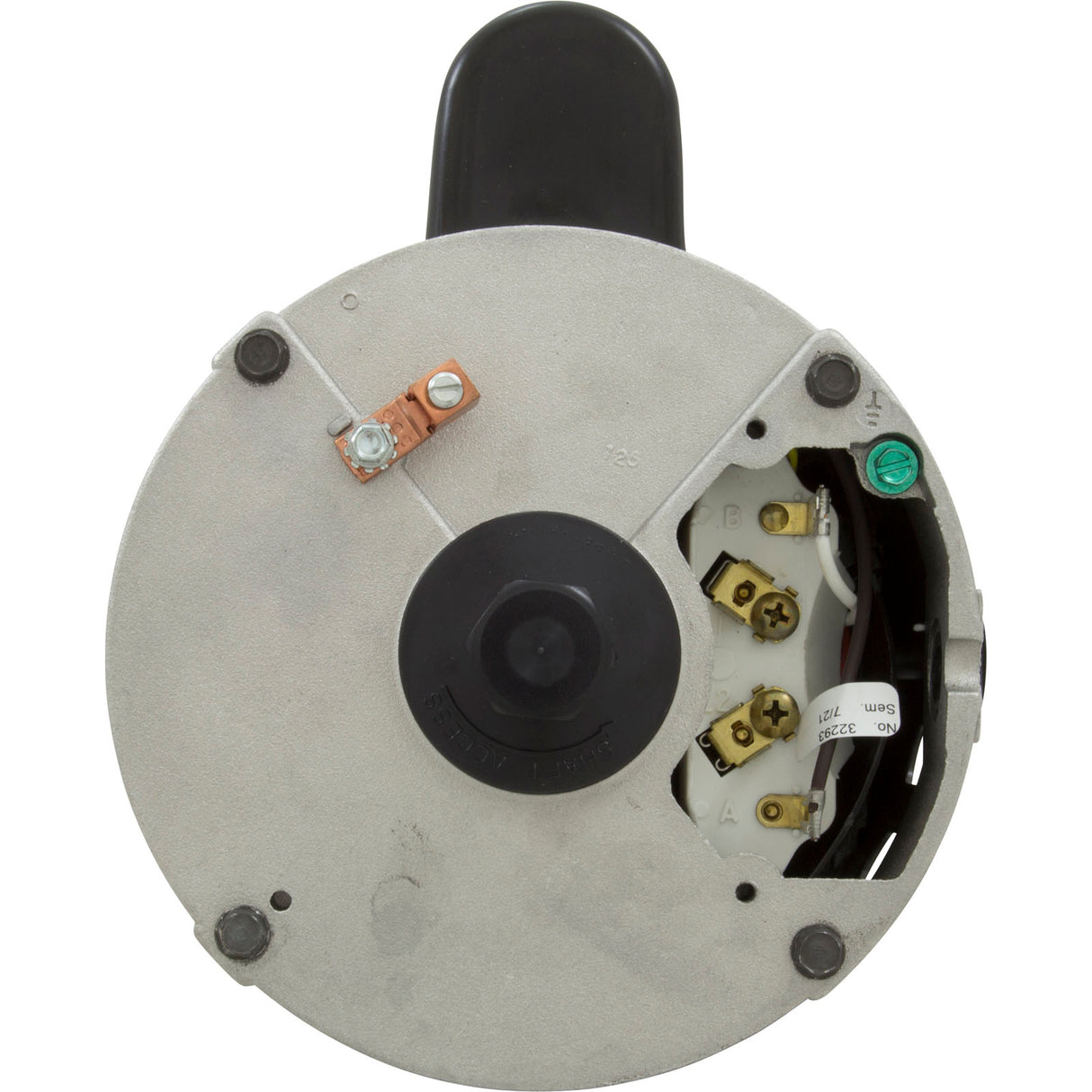 Motor, Century, 0.75hp, 115v/230v, 1-Spd, 56Cfr, C-Face Key : B121