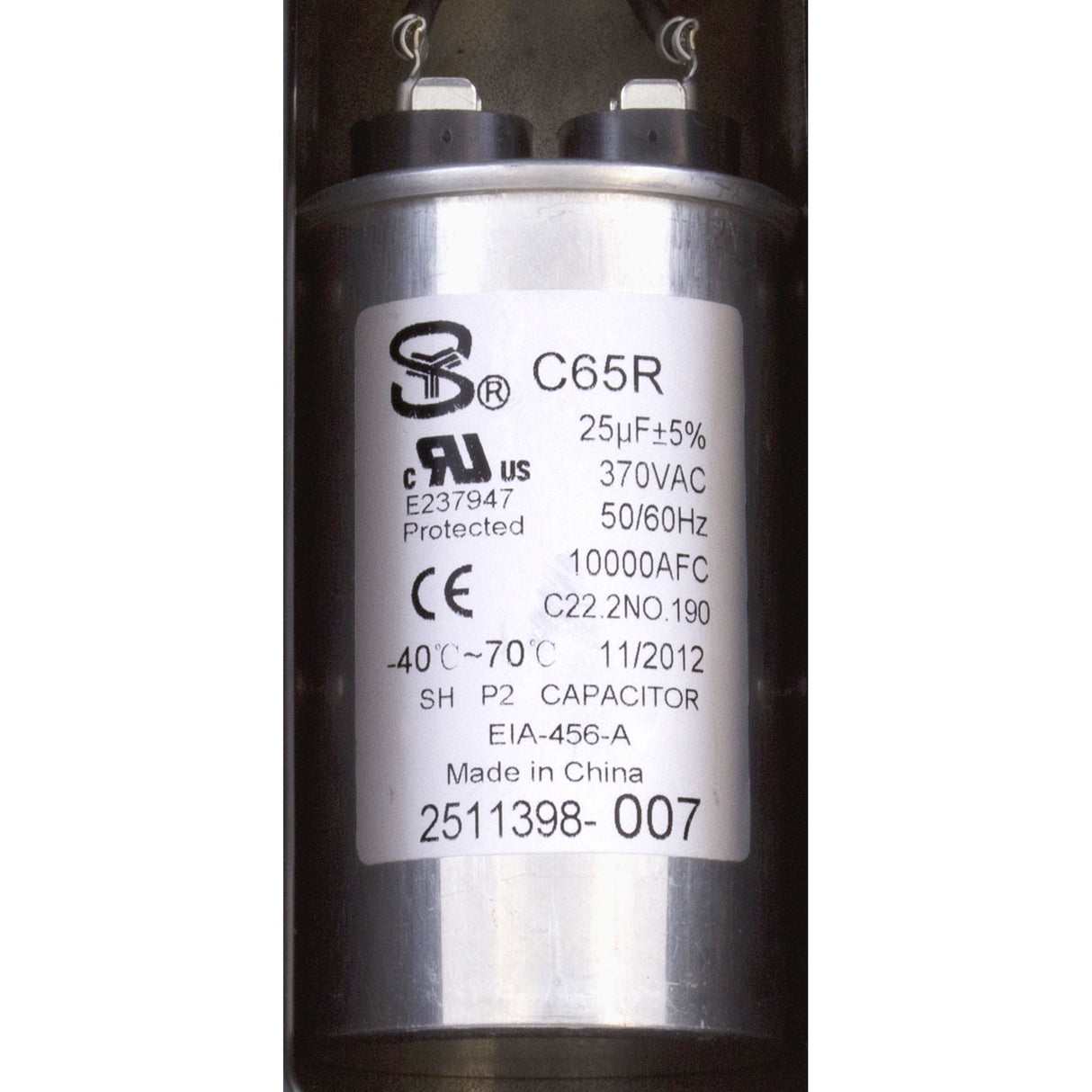 Motor, Century, 0.75hp, 115v/230v, 1-Spd, 56Jfr, C-Face Thd : B127