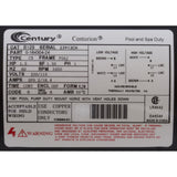 Motor, Century, 1.5hp, 115v/230v, 1-Spd, 56Jfr, C-Face Thd : B129