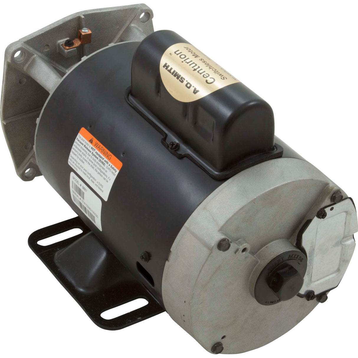Motor, Century, 0.75hp, 115v/230v, 1 Spd, 56Yfr, Thd, No SVRS : B662