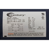 Motor, Century, 7.5hp, 230v, 1 Spd, 215JM Frame : P319