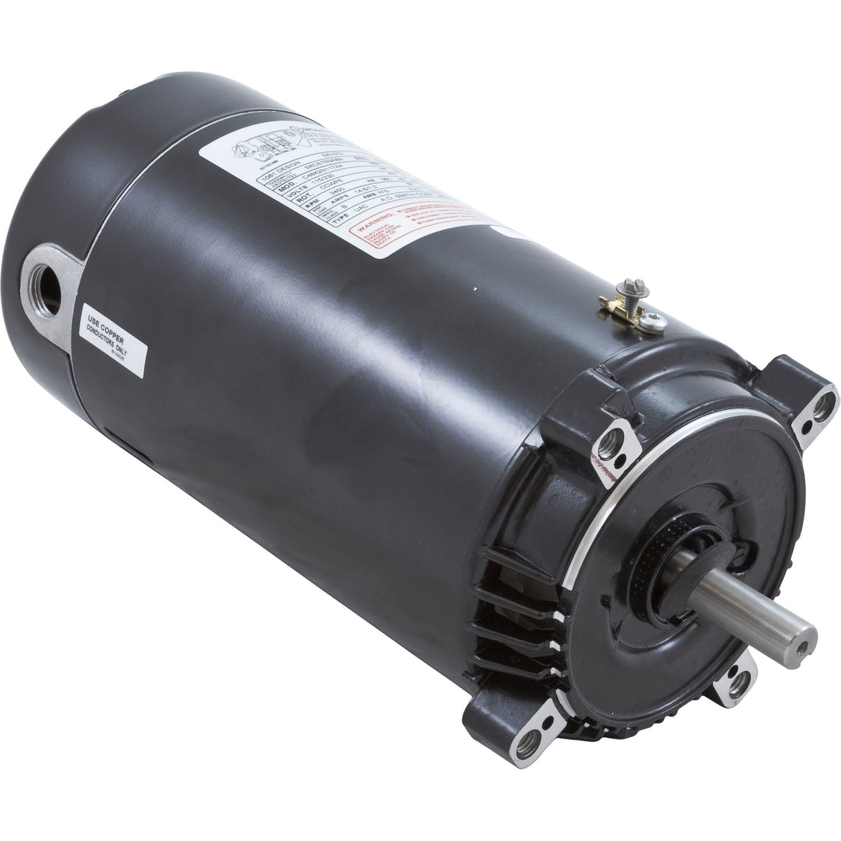 Motor, Century, 0.75hp, 115v/230v, 1-Spd, 56Cfr, C-Face Key : SK1072