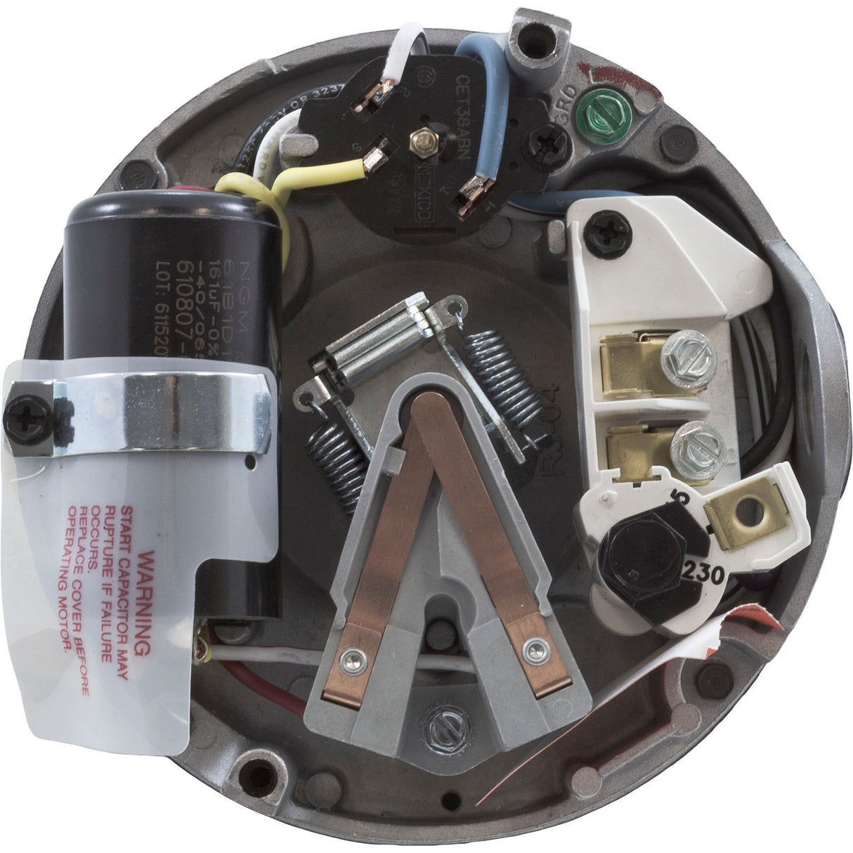 Motor, Century, 1.0hp, 115v/230v, 1-Spd, 56Cfr, C-Face Key : SK1102