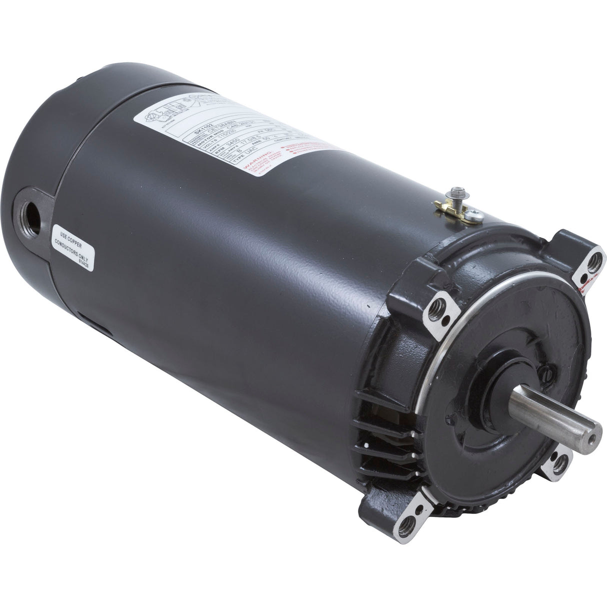 Motor, Century, 1.0hp, 115v/230v, 1-Spd, 56Cfr, C-Face Key : SK1102
