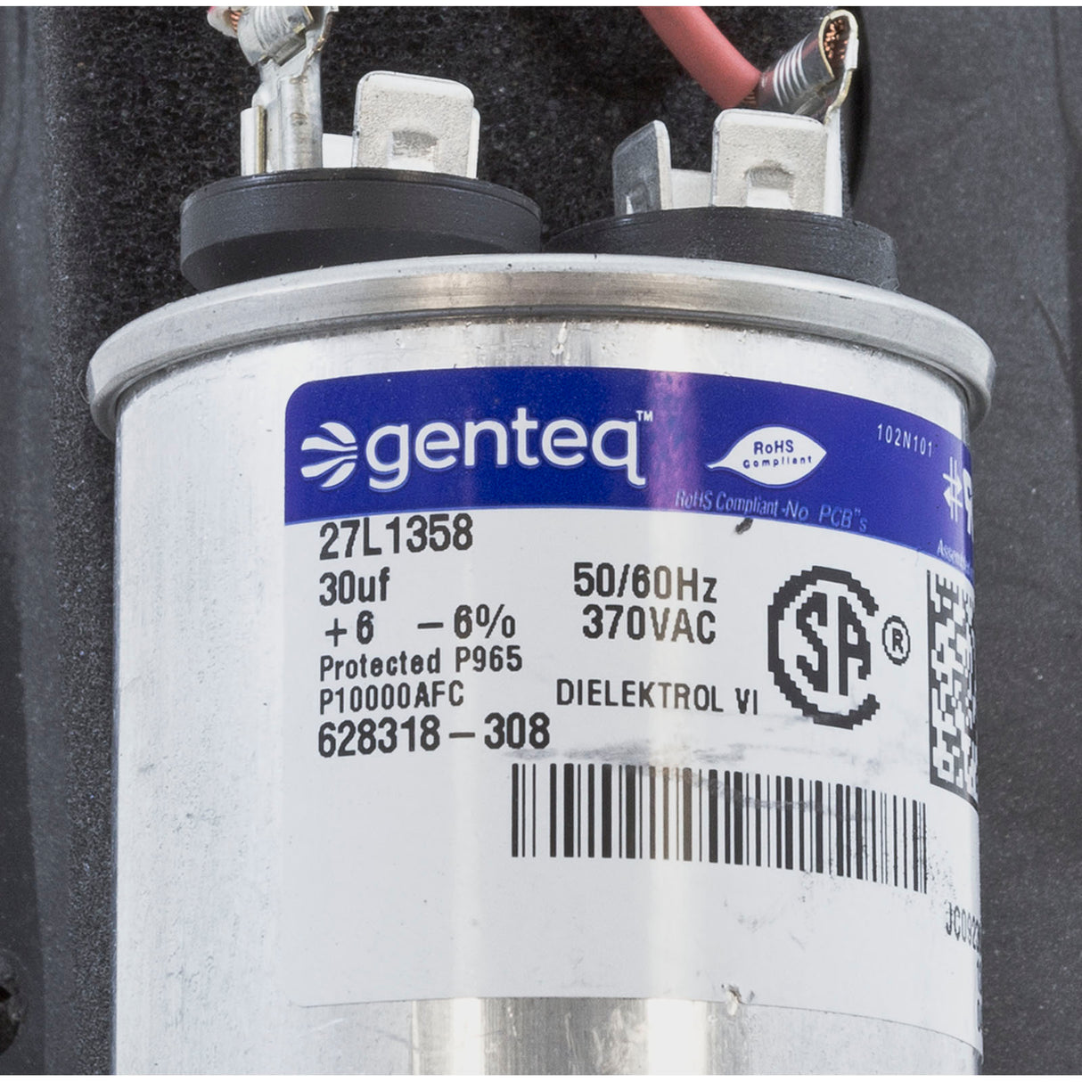 Motor, Century, 2.0hp, 230v, 1-Spd, 56Cfr, C-Face Key : SK1202