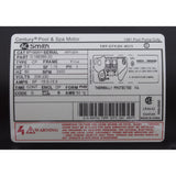 Motor, Century, 3.0hp, 208v-230v, 1-Spd, 56Jfr, C-Face Thd, EE : ST1302V1