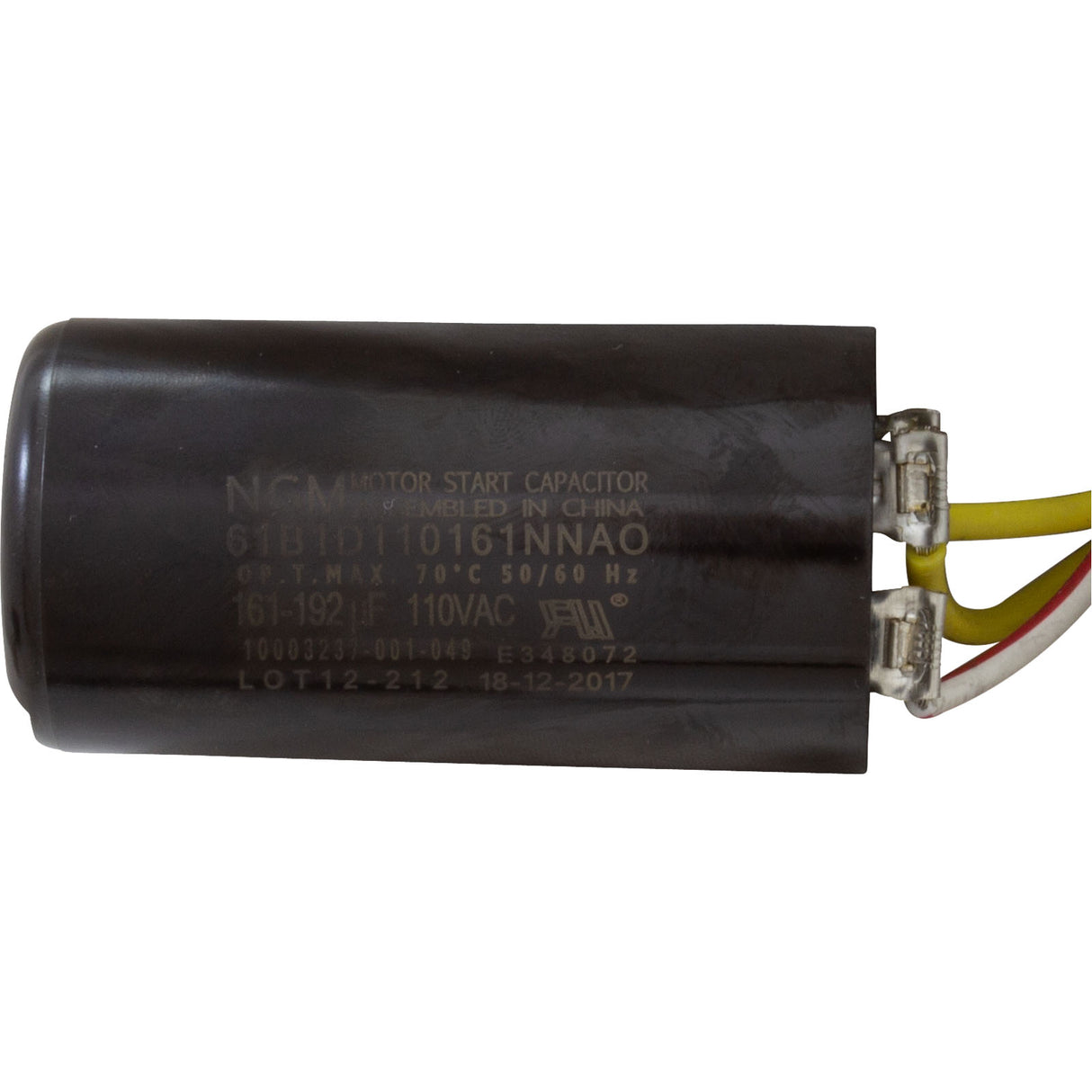 Motor, Century Cent PRO, 1.25hp, 115/230v, 1Spd, SQFL, 48Yfr, Thd : HSQ125