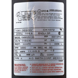 Motor, Century, 0.75hp, 115v/230v, 1-Spd, 56Cfr, C-Face Key : CK1072