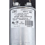 Motor, Century, 1.0hp, 115v/230v, 1-Spd, 56Cfr, C-Face Key : CK1102