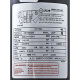 Motor, Century, 0.5hp, 115v/230v, 1-Spd, 56Cfr, C-Face Thd, EE : CT1052