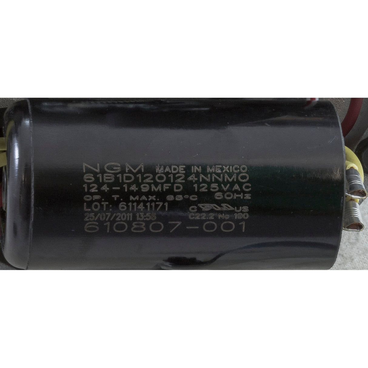 Motor, Century, 0.5hp, 115v/230v, 1-Spd, 56Cfr, C-Face Thd, EE : CT1052