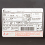 Motor, Century, 1.0hp, 115/230v, 1-Spd, 56YFr, SQFL, Uprate : B2853V1