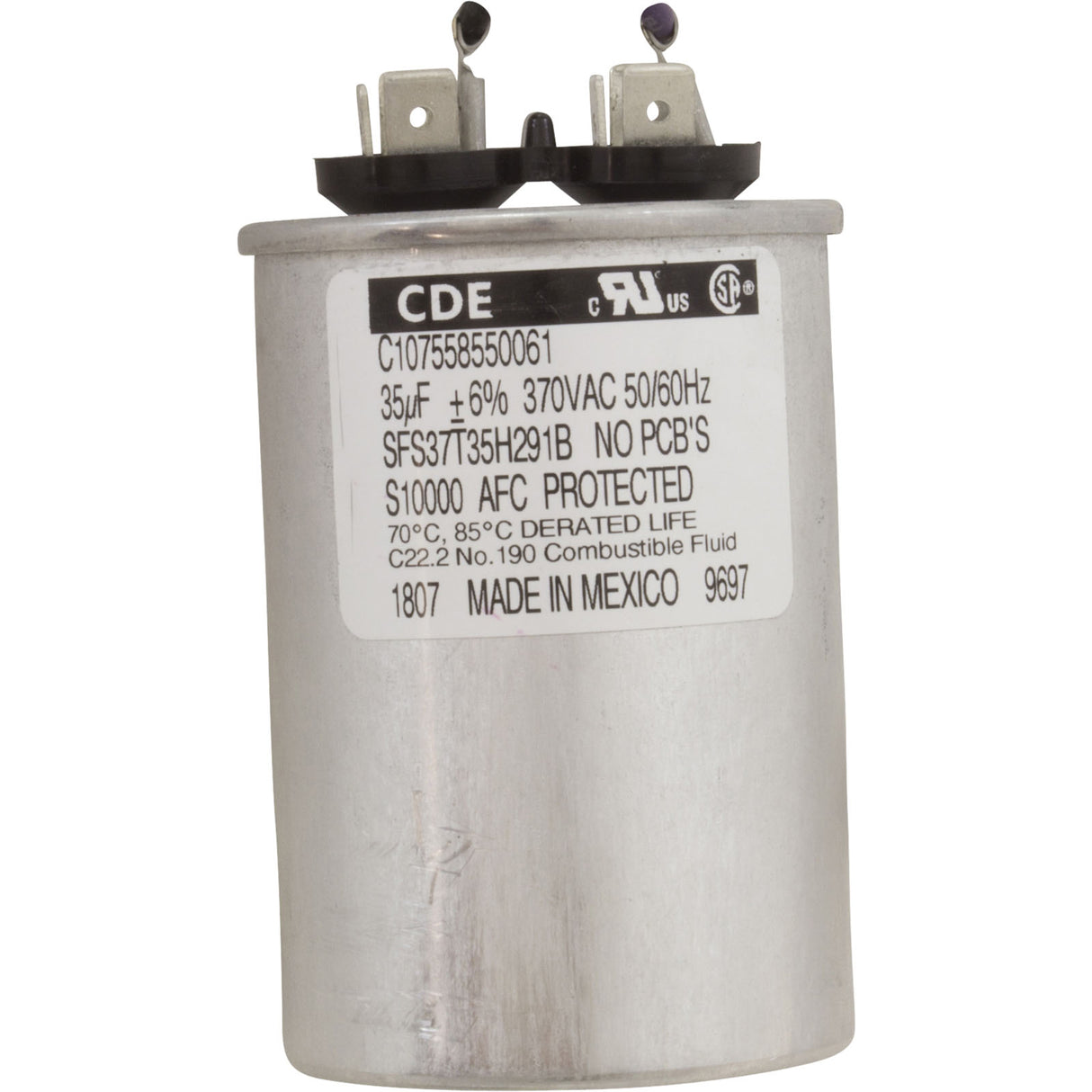 Motor, US Motor, 1.0 Horsepower, Threaded, Fullrate, 115/230 : ASB128