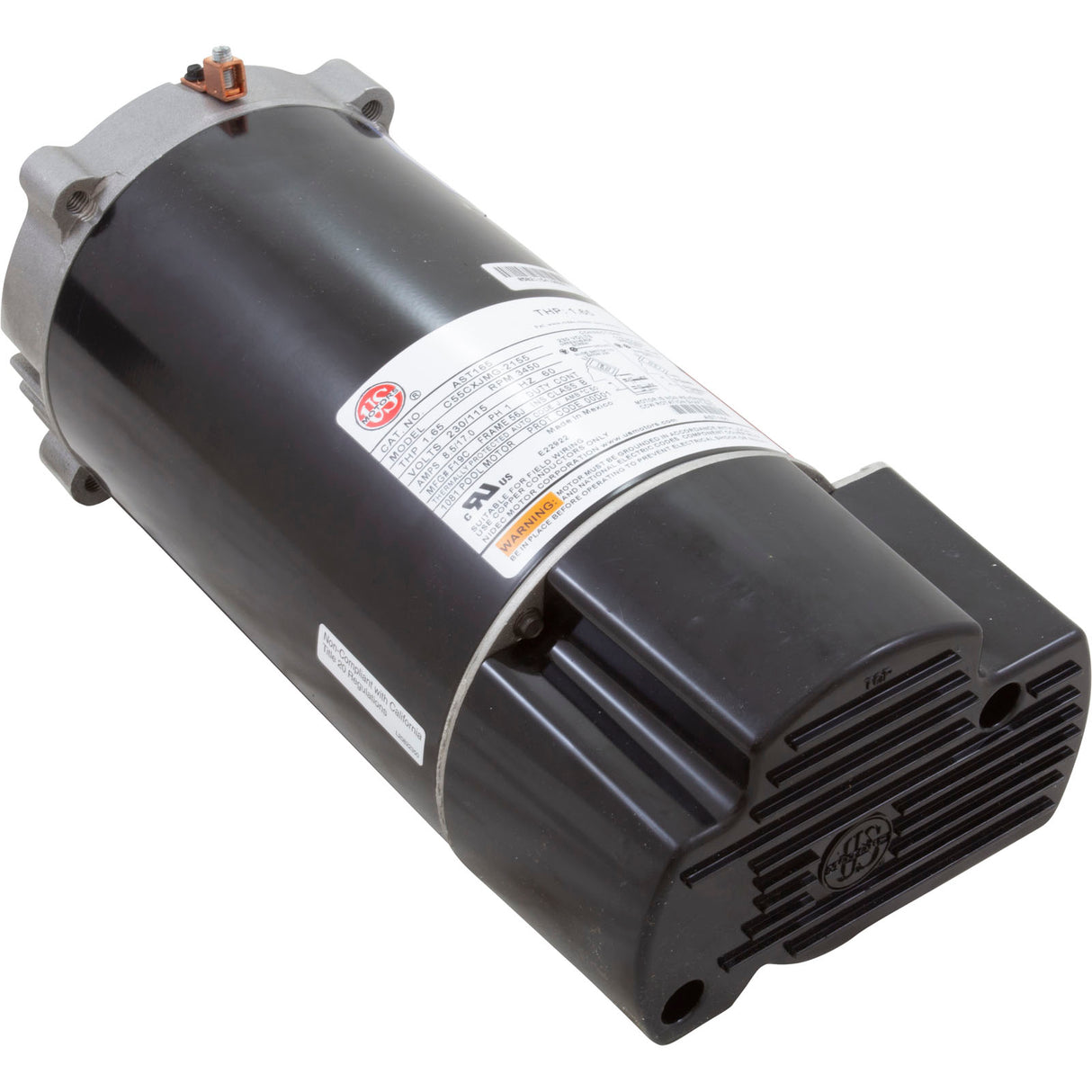 Motor, US Motor, 1.0hp, Threaded, Fullrate, 115/230v, 56J : AST165