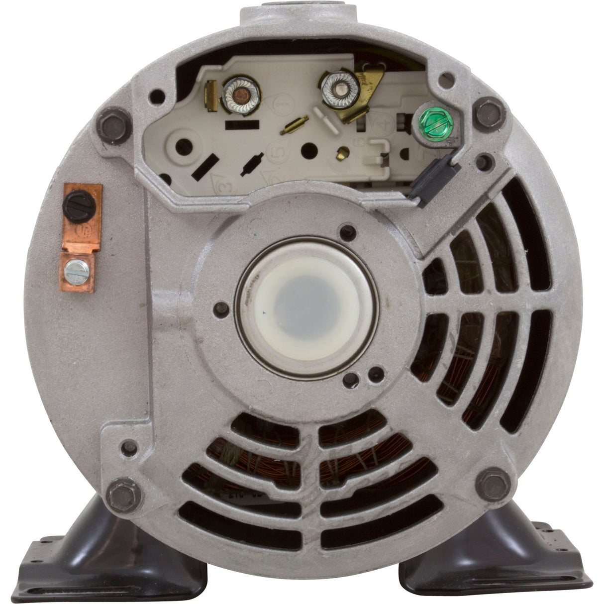 Motor, US Motor, 1.0 Horsepower, ThruBolt, 1-Speed, 230v, 6.0A : AGH10FL1