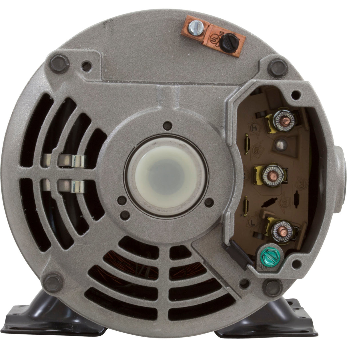 Motor, US Motor, 1.0 Horsepower, ThruBolt, 2-Speed, 115v, 48Y : AGL10FL2S